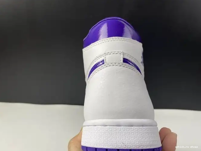 Cheap COURT HIGH PURPLE RETRO JORDAN 1 AIR CD0461-151 0602